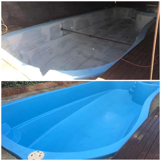 I have Black spots, Bubbles & Osmosis in my Fibreglass swimming pool!